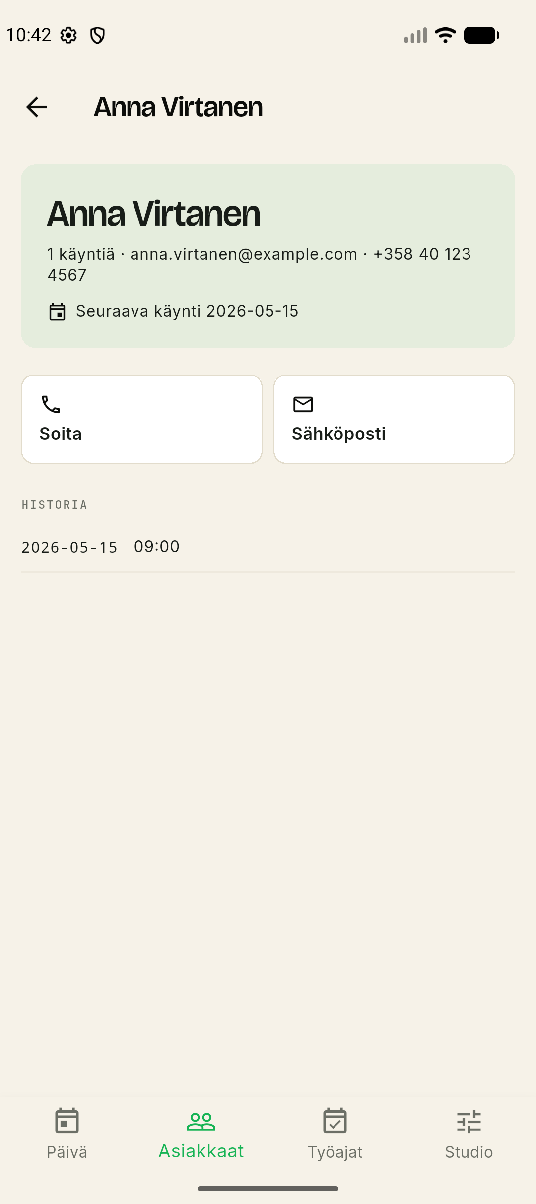 Asiakaskortti